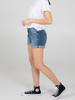 Katy Boyfriend Mid-Rise Shorts by Silver Jeans