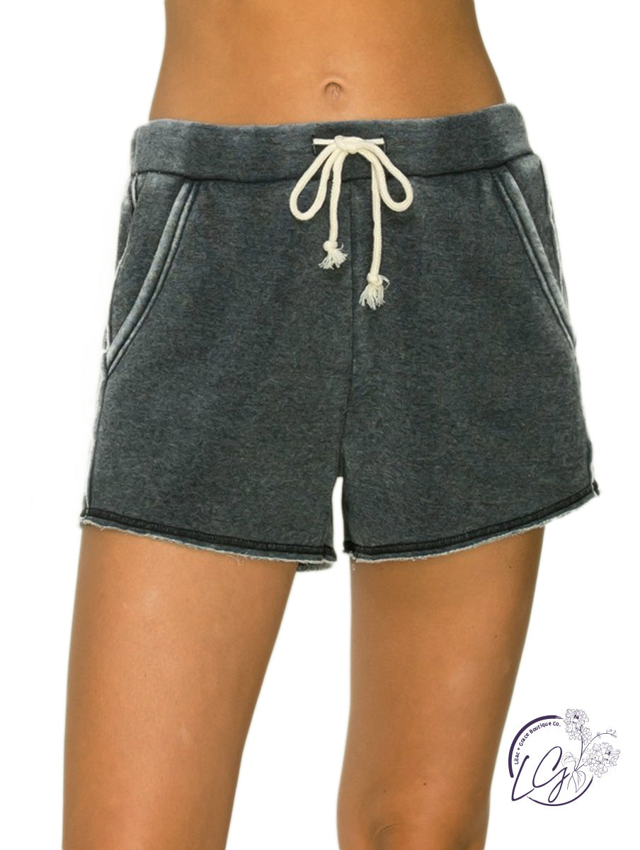 Day Of Rest Drawstring Lounge Shorts