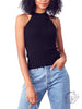 My Girl Halter Mock Neck Top