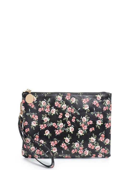 Joan Floral Clutch