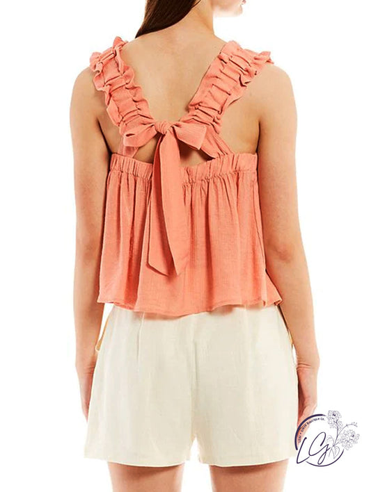 Ruffle Radiance Tank