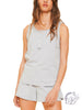 Enchanted Slub Henley Tank Top