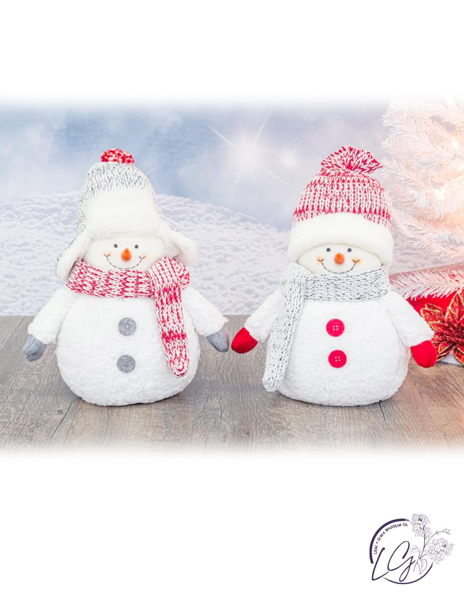 Bundled Snowman Tabletop