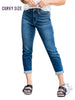 Curvy Laurie High-Rise Cropped Slim by Judy Blue