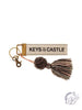 Canvas Tassel Keychains