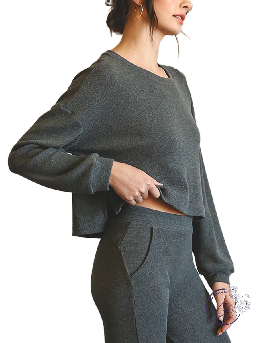 Easy & Cozy Long Sleeve Top