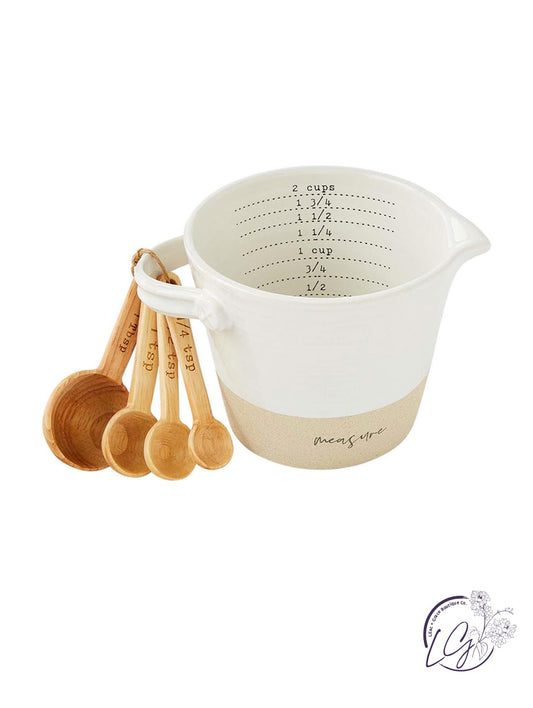 STONEWARE MEASURING CUP