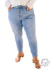 Curvy Mabel High-Rise Button Fly Skinny by Judy Blue