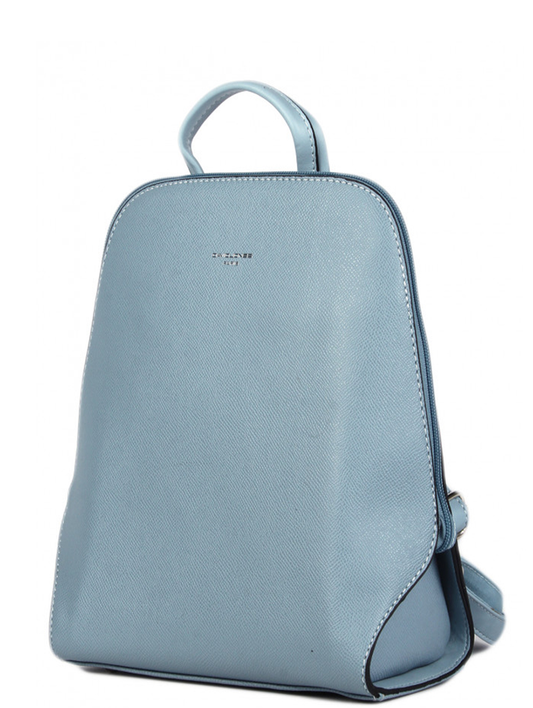 David Jones Sleek Backpack in Light Blue