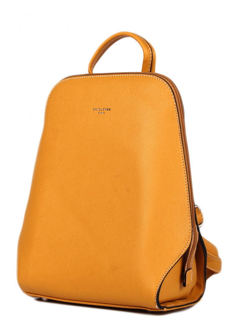 David Jones Sleek Backpack in Mustard – Lilac & Grace Boutique, Co.