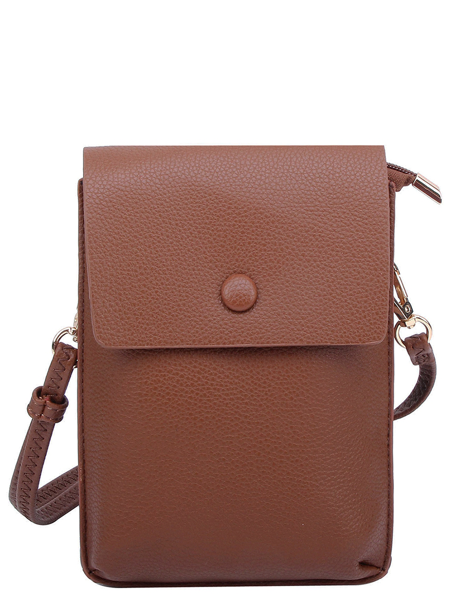 Pebble Flap Crossbody Bag