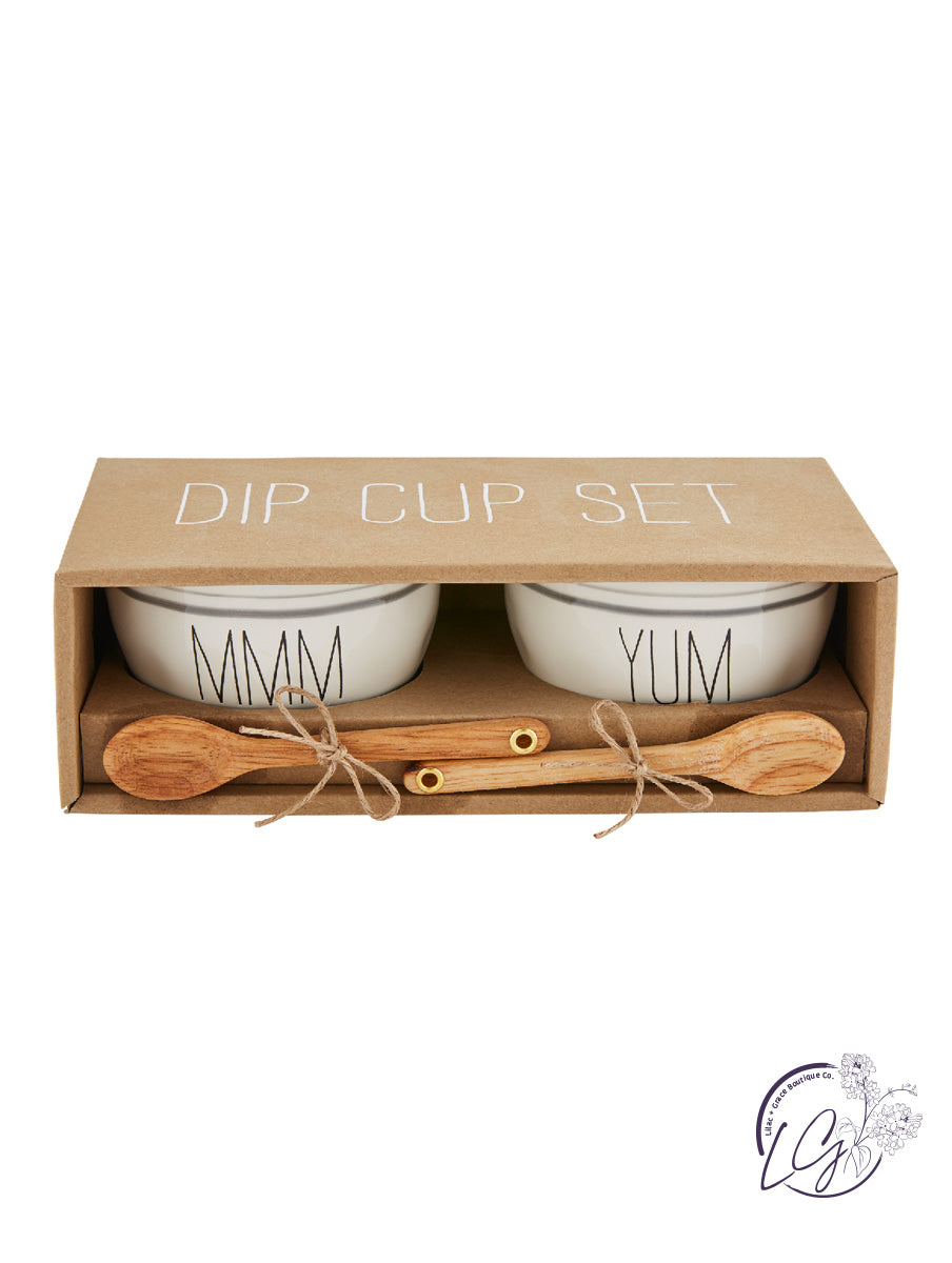 BISTRO BOXED DIP CUP SET