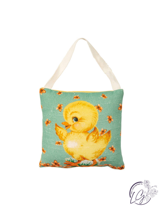 Retro Easter Mini Pillow