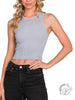 Rare Life Cropped Halter Knit Tank