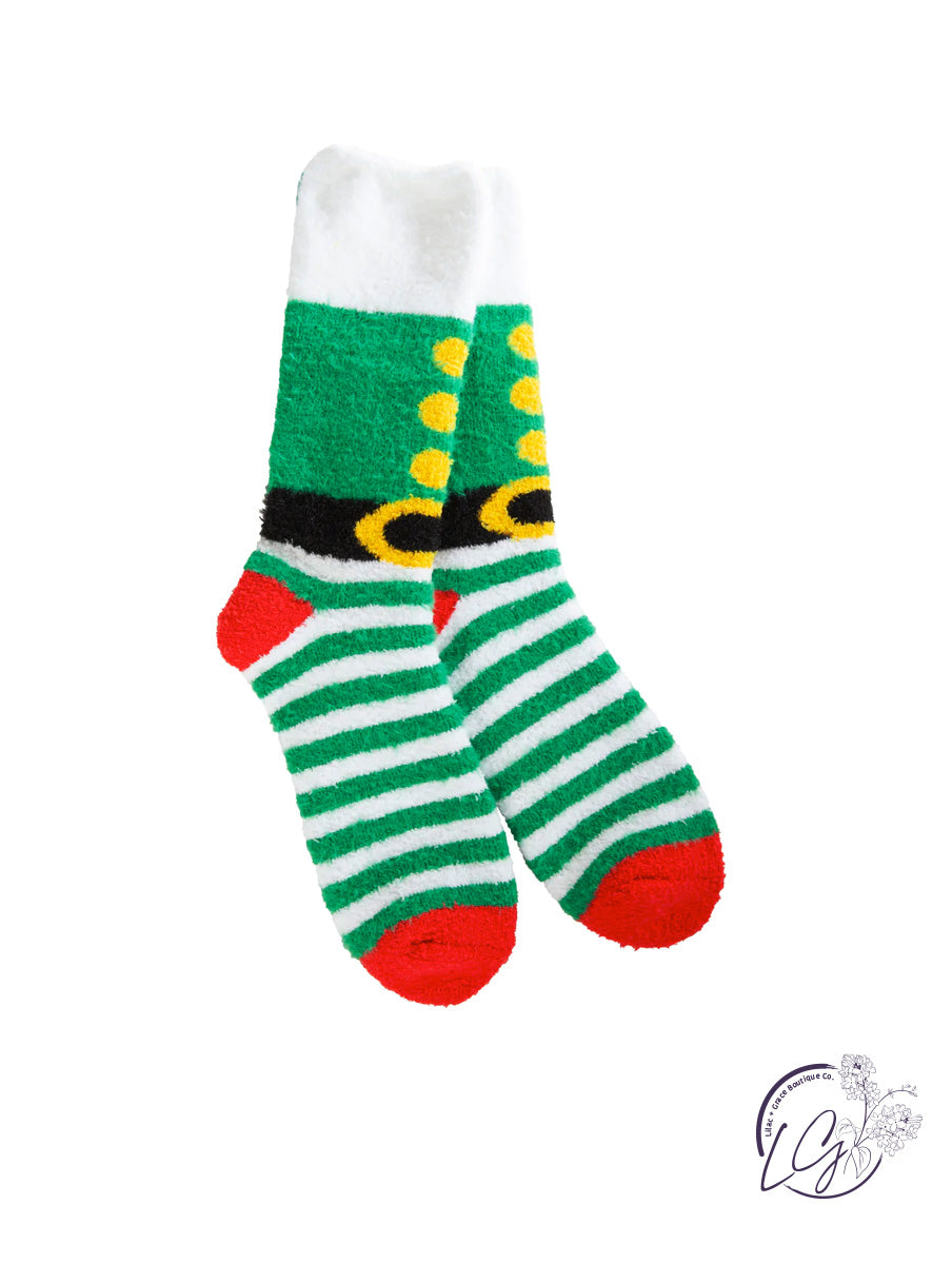 Holiday Cozy Crew Socks