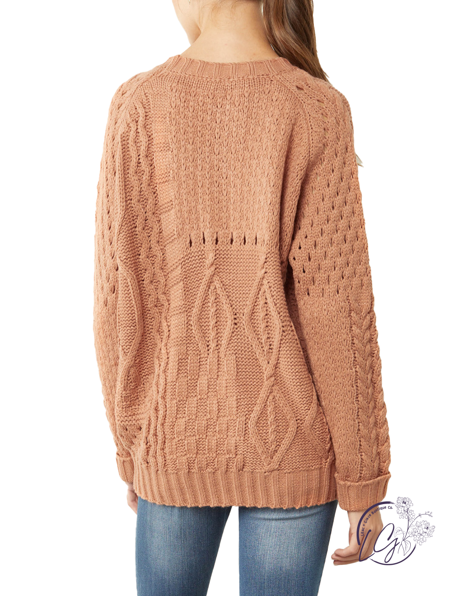 Long Winter Days Knit Sweater