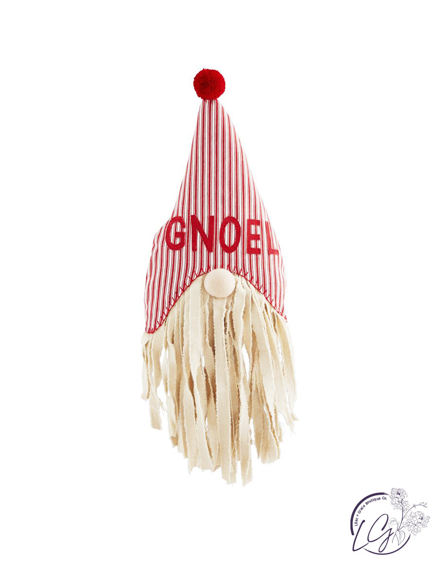 GNOEL FIGURAL GNOME PILLOW