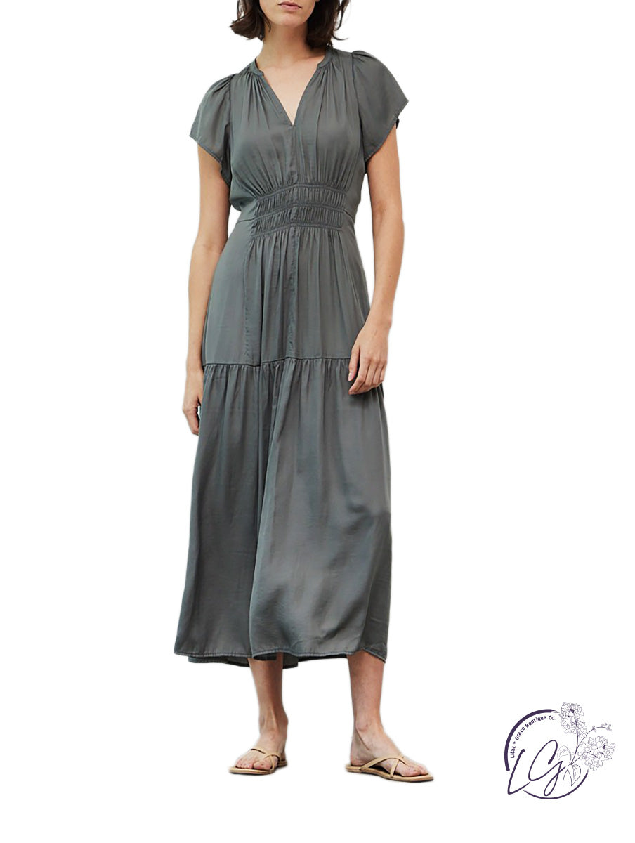 Wonderland Satin Midi Dress Wonderland Satin Midi Dress