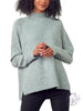 Only Mine Ribbed Mock Neck Sweater