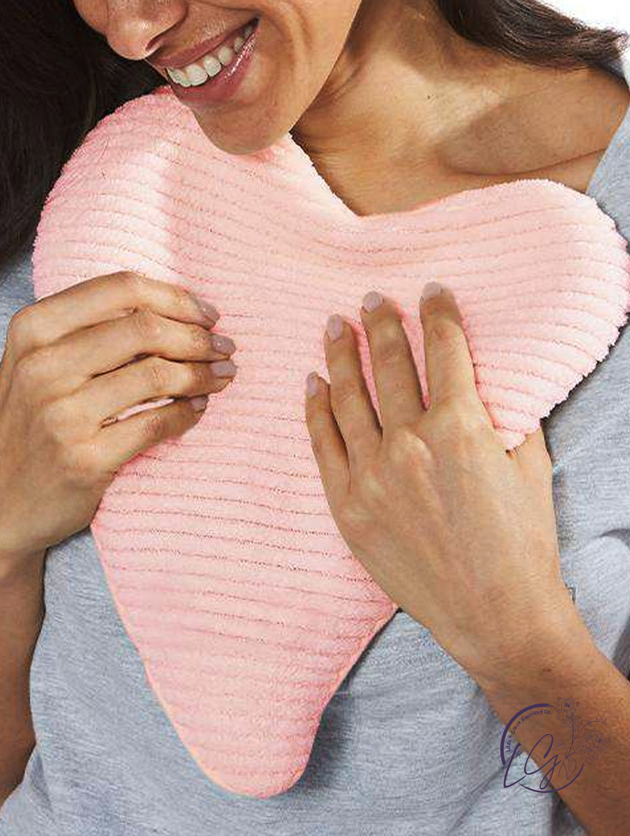 Pink Warmies Heart Heat Pad