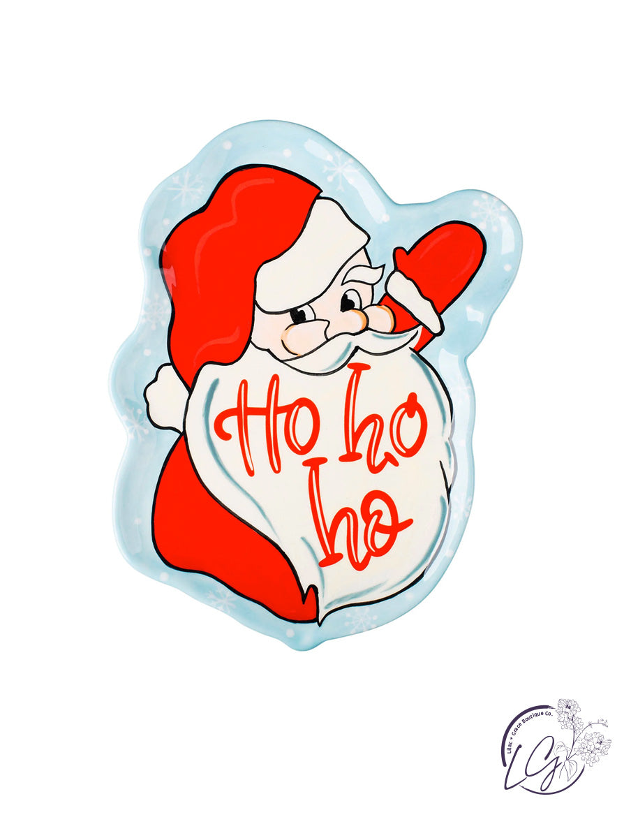 Ho Ho Santa Trinket Tray