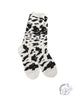 Cow Print Cozy Crew Socks