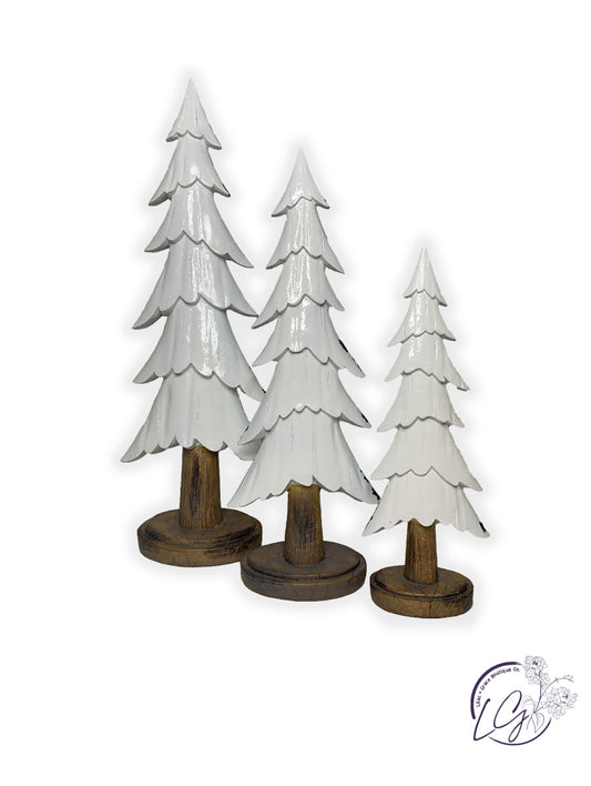 Ivory Fir Tree Tabletop