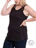 Curvy Sleeveless Tank Top