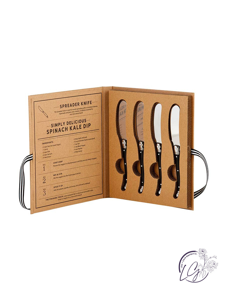 CHARCUTERIE SPREADERS BOOK BOX