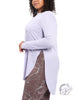 Curvy Different Times Long Sleeve with Side Slits