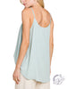 Under The Sun Cami with Sheer Panels