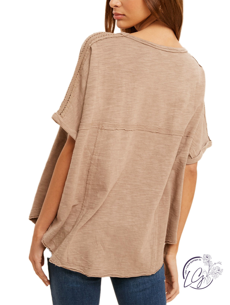 Curvy Laid-Back Luxury Tee