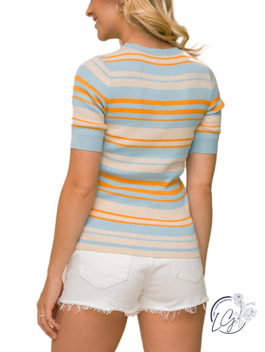 Stripes for Days Short Sleeve