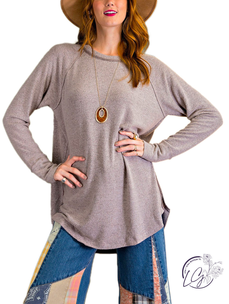 My Relaxed Side Brushed Tunic