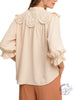 Sound Off Pleated Blouse