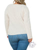 Curvy Hold My Hand Ribbed Sweater