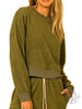 Settle Down Cropped Pullover Sweatshirt