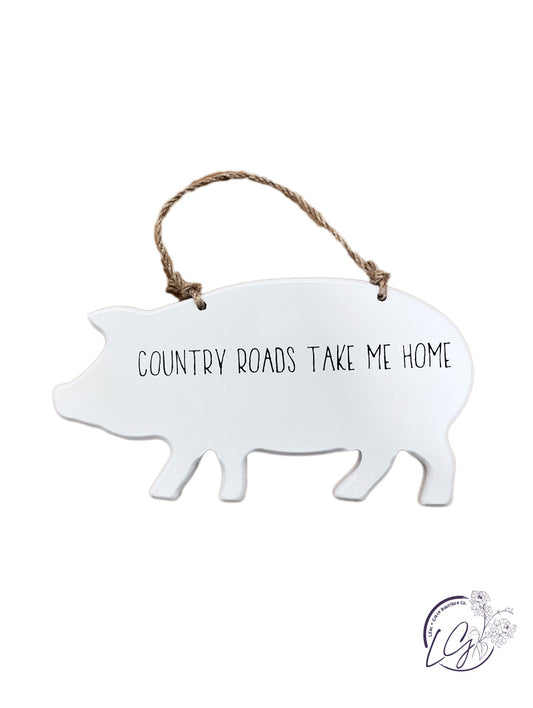 Wood Farm Animal Wall Signs