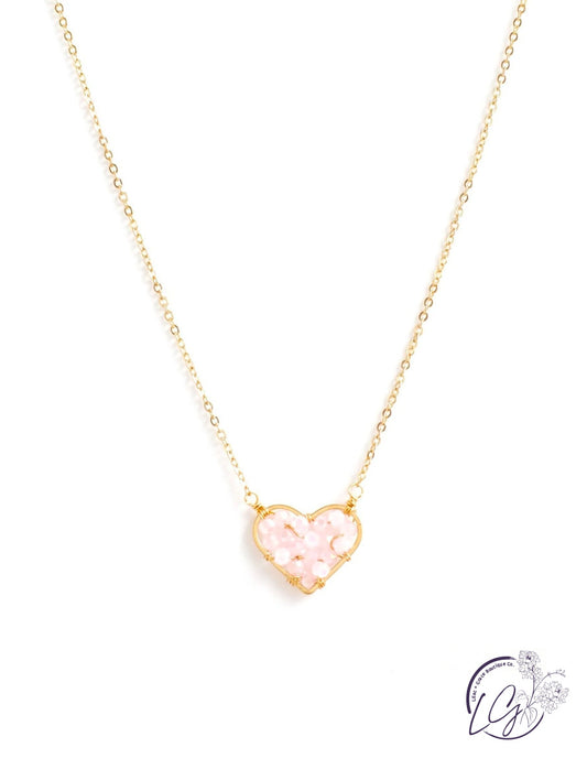 Woven Heart Necklace