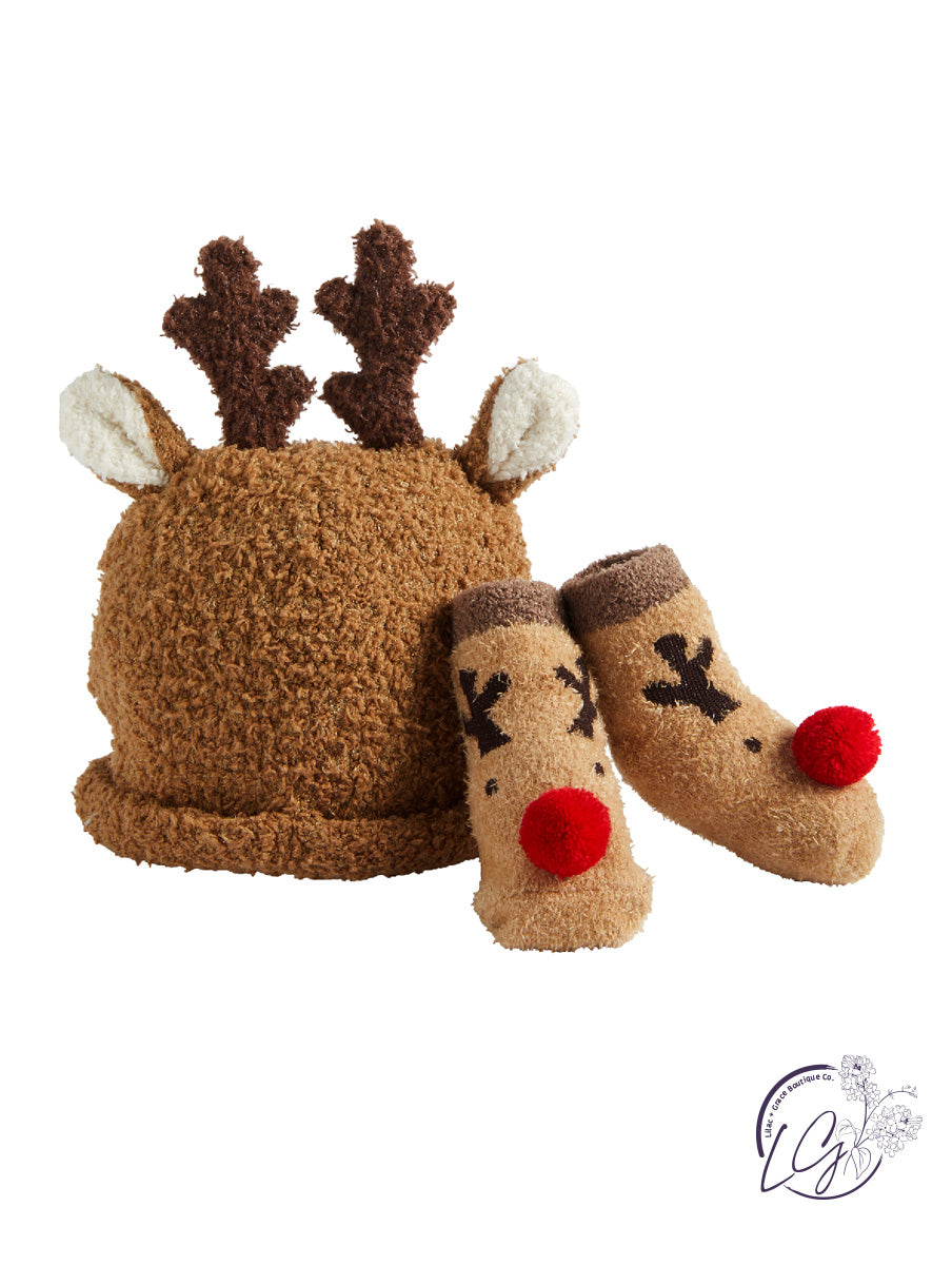 Holiday Hat and Sock Set