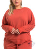 Curvy Having It All Long Sleeve Top