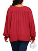 Curvy Lost It Blouse