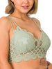 Curvy Couture Lace Padded Bralette