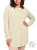 Curvy Different Times Long Sleeve with Side Slits