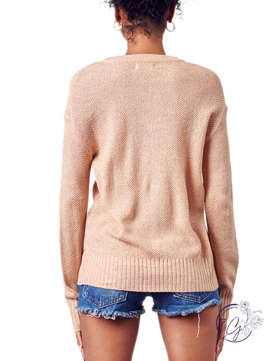 Made With Love Henley Sweater