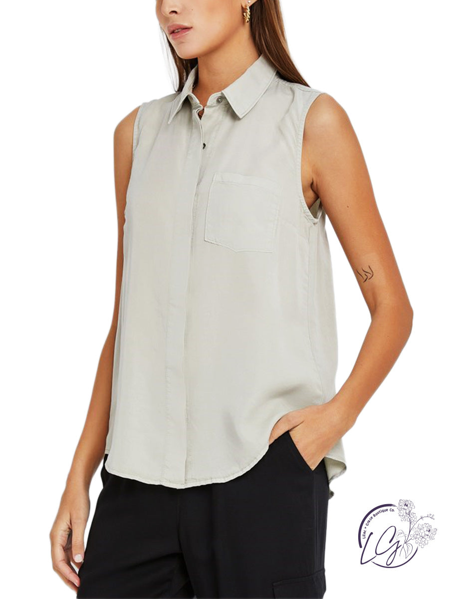 Daisy Delight Sleeveless Top