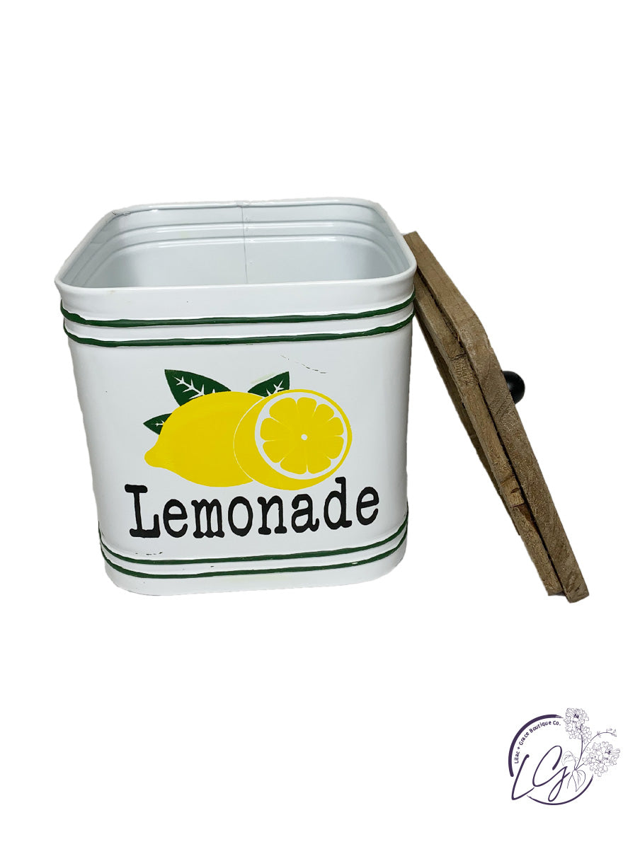 Sunshine & Lemonade Canister