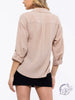 Never Lonely Solid Blouse