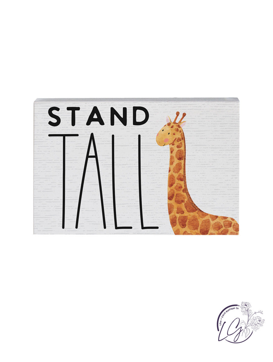 Decorative Blocks with Sayings 5.25"X3.5"