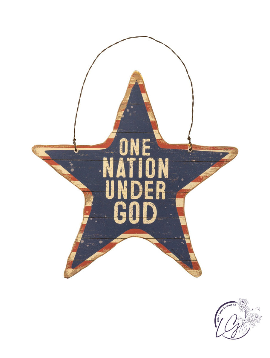 Hanging Decor - One Nation